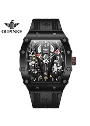 OUPINKE Luxury Brand Men's Mechanical Watches Automatic Swiss Movement Waterproof Sapphire Mirror Men Automatic Watches