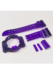 Ice transparent silicone rubber watchband for GWF-1000 watch strap watch straps and waterproof cover sport watches