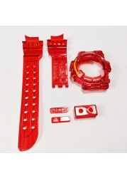 Ice transparent silicone rubber watchband for GWF-1000 watch strap watch straps and waterproof cover sport watches