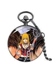 Boyfriend souvenir personalized custom men quartz pocket watch with thick chain cartoon character style watches