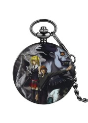 Boyfriend souvenir personalized custom men quartz pocket watch with thick chain cartoon character style watches