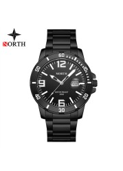 NORTH Top - Men's Watch, Sport, Casual, Water Resistant, Quartz, Male