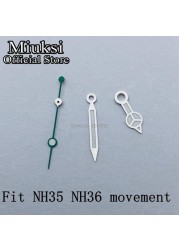 Miuksi-Luminous Wristwatch NH35 NH36 ETA 2836 2824 Miyota 8205 8215 821A Mingzhu DG 2813 3804