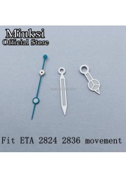 Miuksi-Luminous Wristwatch NH35 NH36 ETA 2836 2824 Miyota 8205 8215 821A Mingzhu DG 2813 3804