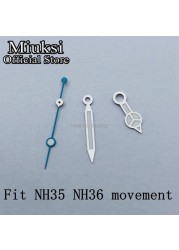 Miuksi-Luminous Wristwatch NH35 NH36 ETA 2836 2824 Miyota 8205 8215 821A Mingzhu DG 2813 3804