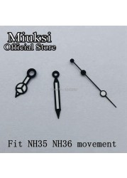 Miuksi-Luminous Wristwatch NH35 NH36 ETA 2836 2824 Miyota 8205 8215 821A Mingzhu DG 2813 3804