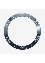 38mm ceramic bezel GMT and diving watch insert for 40mm men's watch watches replacement watch accessories simple dial watch bezel insert