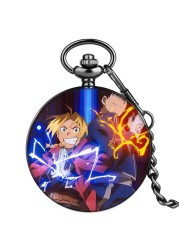 New Cartoon Character Face Style Men Pocket Watch With Thick Chain Childhood Nostalgia Accept Customized For Boyfriend Husband