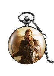 Male female couples accept customize advanced styles quartz chain pocket watch anniversary gift for girlfriend boyfriend