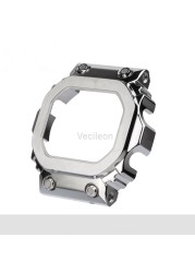 GX56 316 Stainless Steel Watches and Bezel for GX56BB GXW-56 Metal Band Bezel Pro Style Frame with Black Retro Tools