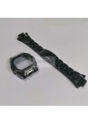 GX56 316 Stainless Steel Watches and Bezel for GX56BB GXW-56 Metal Band Bezel Pro Style Frame with Black Retro Tools