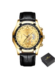 FNGEEN 2022 Quartz Watches New Fashion Casual Military Sports Wristwatches Waterproof Luxury Men's Watch Relogio Masculino S001