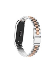 Stainless Steel Metal Strap For Mi Band 6 Xiaomi Mi Band 5 4 3 Band Compatible Bracelet Wristband Mi Band 6 5 4 3 Accessories