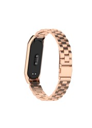 Stainless Steel Metal Strap For Mi Band 6 Xiaomi Mi Band 5 4 3 Band Compatible Bracelet Wristband Mi Band 6 5 4 3 Accessories