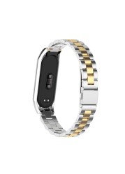 Stainless Steel Metal Strap For Mi Band 6 Xiaomi Mi Band 5 4 3 Band Compatible Bracelet Wristband Mi Band 6 5 4 3 Accessories