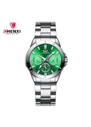 CHENXI Fashion Colors Top Brand Relogio Luxury Women's Watches Casual Waterproof Women's Watch Fashion Dress Rhinestone Watch 2022