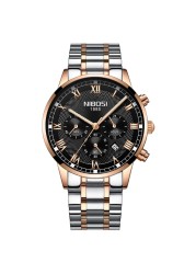 NIBOSI 2021 New Men's Watch Waterproof Luxury Brand Quartz Watch Men Sports Fashion Casual Business Watch Relogio Masculino