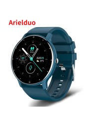 2022 Smart Watch Ladies Full Touch Screen Sport Fitness Watch IP67 Waterproof Bluetooth Android iOS Female Smart Watch