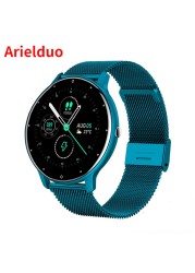 2022 Smart Watch Ladies Full Touch Screen Sport Fitness Watch IP67 Waterproof Bluetooth Android iOS Female Smart Watch