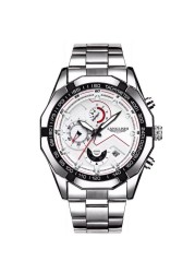 LANGLISHI - Men's Sport Watch, Large Dial, Quartz, Water Resistant, Luxury, 2021