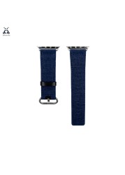 Lebanda Denim Strap Suitable for Apple Watch Series 7 6 SE 5 4 3 Classic Buckle Two Colors Denim Strap Suitable for iWatch 41 45mm