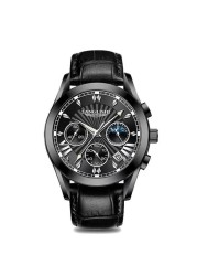 POEDAGAR Men's Watch Luxury Brand Sport Watch Men Full Steel Watches Male Wrist Watch Male Watch Male Clock