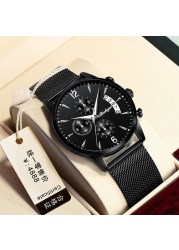 POEDAGAR 2021 New Fashion Men's Watches Waterproof Luminous Quartz Wristwatch Luxury Brand Casual Watch Relogio Masculino