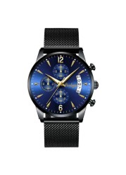 POEDAGAR 2021 New Fashion Men's Watches Waterproof Luminous Quartz Wristwatch Luxury Brand Casual Watch Relogio Masculino