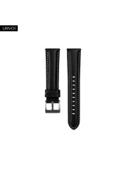 URVOI 22/20mm Band for Galaxy Watch 4 3 Active 41/45mm Genuine Leather Strap for Huawei Watch GT 2 Quick Release Pin Replacement