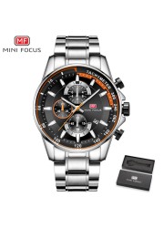 Fashion Men's Watches 2022 Quartz Watch Chronograph Sport Watch Luxury Brand Waterproof Calendar Business Big Small Focus Male