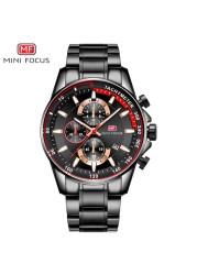 Fashion Men's Watches 2022 Quartz Watch Chronograph Sport Watch Luxury Brand Waterproof Calendar Business Big Small Focus Male