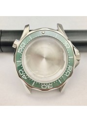 31mm Artisan NH35 watch case for Omega 300 ceramic ring case assembly 8215 8200 2813 NH35 NH36 movement