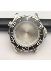 31mm Artisan NH35 watch case for Omega 300 ceramic ring case assembly 8215 8200 2813 NH35 NH36 movement