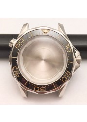 31mm Artisan NH35 watch case for Omega 300 ceramic ring case assembly 8215 8200 2813 NH35 NH36 movement