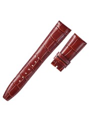 20mm 21mm 22mm Watch Band For IWC Watches Portofino Portugieser Strap Watch Accessorie Genuine Leather Watch Band Strap Chain