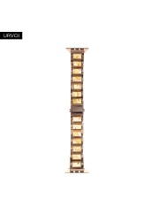 URVOI Link Bracelet for Apple Watch Series 7 6 SE 5 4 321 iwatch band Stainless Steel with Resin Strap Durable Luxury Design