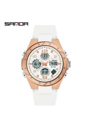 relogio feiminio Watch Women Luxury Rose Gold Women Men Sports Watches LED Electronic Digital Wristwatch Waterproof Watch reloj mujer