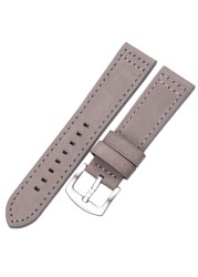 Cowhide Watches 18 20 22 24mm Women Men Quick Release For Samsung Gear S3 Genuine Leather Vintage Band Watch Strap