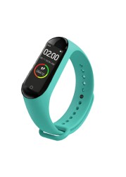 M4 Smart Digital Watch Bracelet for Men and Women with Heart Rate Monitor Running Pedometer Calorie Counter Health Sports Tracker