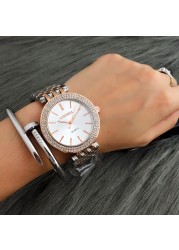 CONTENA Luxury Rhinestone Watch Women Watches Fashion Gold Women's Watches Ladies Clock reloj mujer relogio feminino