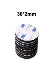 10-100pcs Strong Panel Mounting Tape Double Sided Self Adhesive EVA Foam Sticky Black White Multi Size Include Round Box