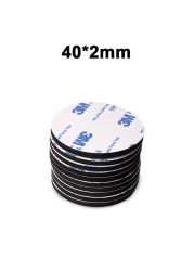 10-100pcs Strong Panel Mounting Tape Double Sided Self Adhesive EVA Foam Sticky Black White Multi Size Include Round Box