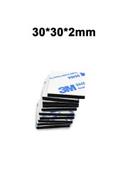 10-100pcs Strong Panel Mounting Tape Double Sided Self Adhesive EVA Foam Sticky Black White Multi Size Include Round Box