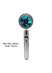 High Pressure Upgrade Shower Head 3 Modes Handheld Adjustable Water Saving Shower Pressure Spray Nozzle Bathroom Supplies