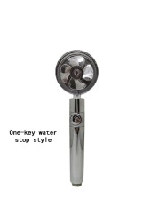 High Pressure Upgrade Shower Head 3 Modes Handheld Adjustable Water Saving Shower Pressure Spray Nozzle Bathroom Supplies