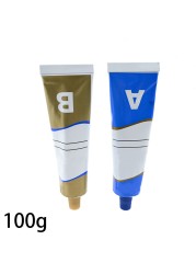 65g/100g Metal Repair Adhesive Super Glue for Iron Steel Auto Coolant Water Sealant Special Plug Welding Glue DIY Tool