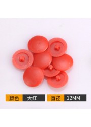 100pcs/bag Plastic Nuts Bolts Covers Outer Protective Caps Practical Self-tapping Screws Cover Decorative Furniture Hardware