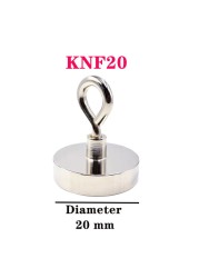 KNF Strong Magnet Search Round With Ring Fishing Game Magnetic Material Can Be Used For Outdoor Recreation Super Strong Magnet