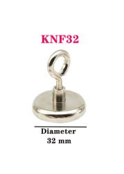 KNF Strong Magnet Search Round With Ring Fishing Game Magnetic Material Can Be Used For Outdoor Recreation Super Strong Magnet