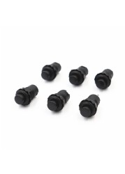 6pcs Self-locking/Momentary Push Button Switch DS228 DS428 12mm Out On Push Button Switch 3A/125VAC 1.5A/250VAC DS-228 DS-428